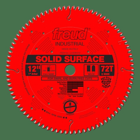 Solid Surface Blade, 12