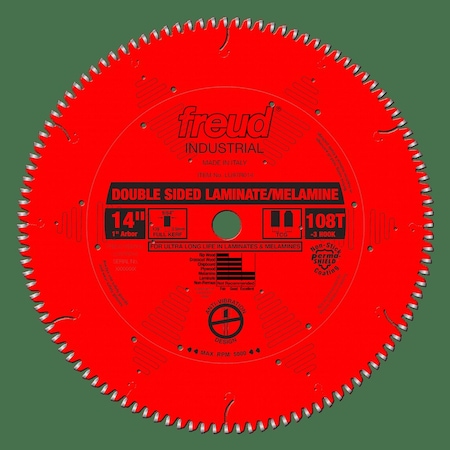 Double Sided Laminate/Melamine Blade, 14 MPN:LU97R014