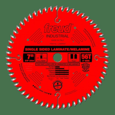 Single Sided Laminate/Melamine Blade, 7 MPN:LU98R007