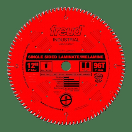 Single Sided Laminate/Melamine Blade, 12 MPN:LU98R012