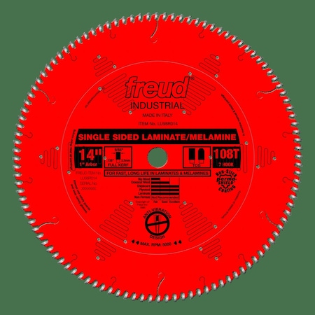 Single Sided Laminate/Melamine Blade, 14 MPN:LU98R014