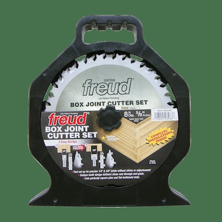 Box Joint Cutter Set, 8