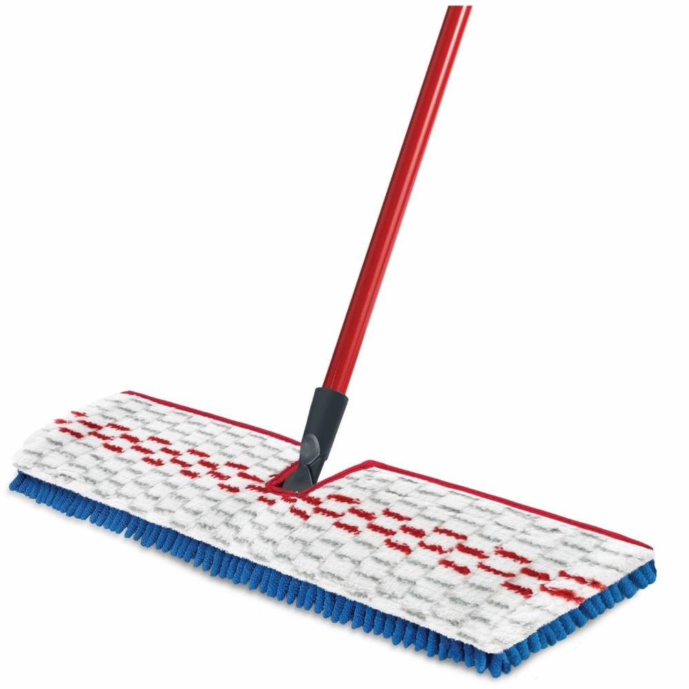 O-Cedar Hardwood Floor N More 3-Action Mop - MicroFiber Head - Double-sided, Flexible, Reusable, Washable, Swivel Head, Absorbent, Machine Washable MPN:170381