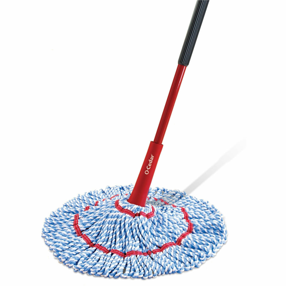O-Cedar MicroTwist MAX Microfiber Mop - MicroFiber Head - Absorbent, Reusable, Machine Washable, Easy to Use, Comfortable Grip, Refillable - Multi MPN:170630