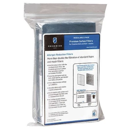 Carbon Filter, PK3 MPN:KWCFQ