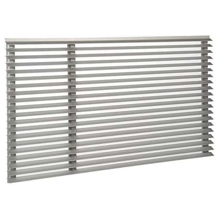 Grille, 4 in H, Aluminum MPN:UXAA