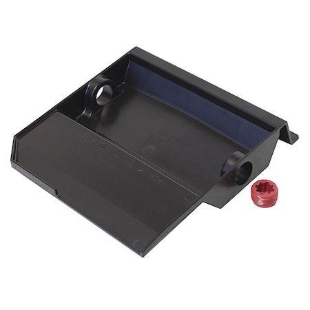 Drain Pan, 5 in H, 10 in W, Metal/Plastic MPN:VPDP2