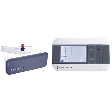 Wireless Thermostat, White, 6-1/4 in W MPN:WRT2