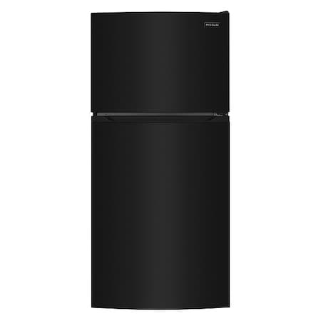 Refrigerator/Freezer, Black, 60-1/2