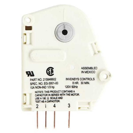 Defrost Timer MPN:215846602