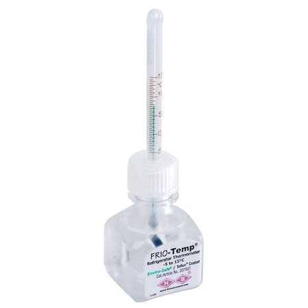 Liquid In Glass Thermometer, -5 to 20C MPN:B61004-0400