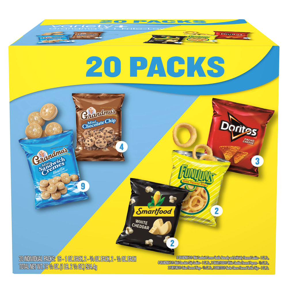 Frito-Lay Macrosnack Variety Pack, Pack Of 20 Bags MPN:028400715638