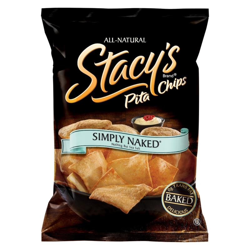 Stacys Pita Chips, Naked, 1.5 Oz, Pack Of 24 MPN:52546