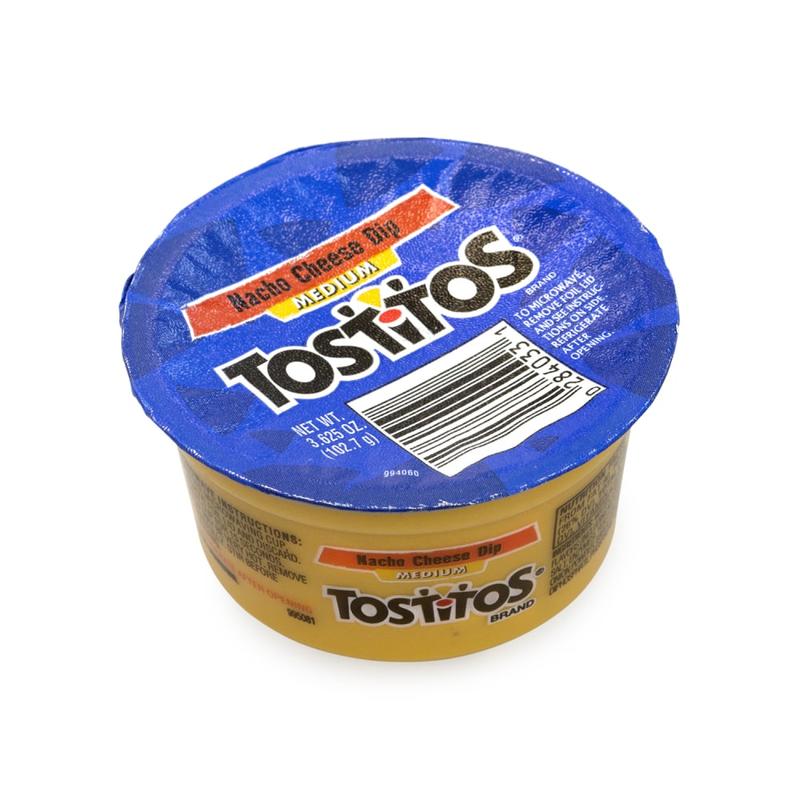Tostitos Nacho Cheese Dip To-Go Cups, 3.6 Oz, Tub Of 30 Cups MPN:31991