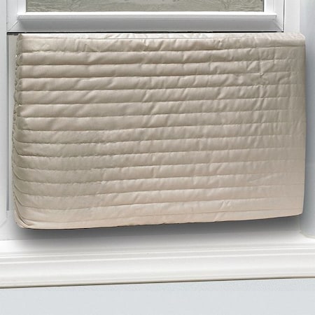 Cover, 17inH, Fabric, Plastic, Beige, 25inW MPN:AC9H