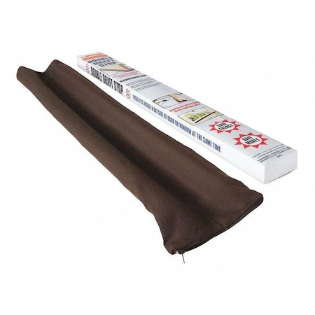 Double Draft Stop, Fabric, Brown MPN:DDS1