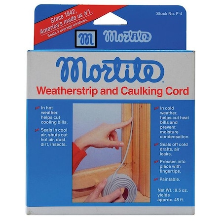 Weatherstrip, 45 ft, Gray MPN:F4/12