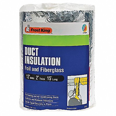 Duct Insulation Fiberglass 15 ft L MPN:SP55/6