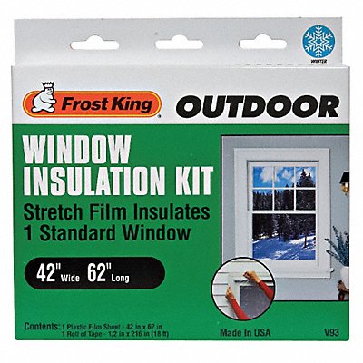 Window Kit Outdoor 42 x 62 In MPN:V93A