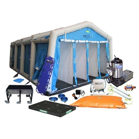 Decontamination Shower, 2700 lb., 96 in. L MPN:DAT4070S-SYS-NL
