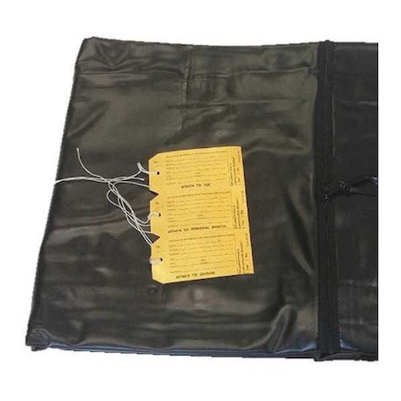 Cadaver Bag, White, Vinyl, 90in. Lx42in. W MPN:F-DISPHAC