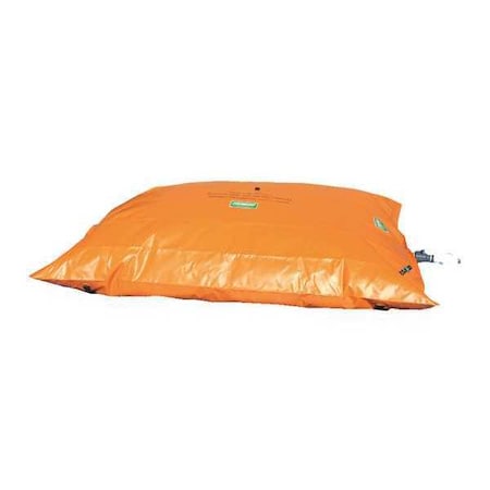 Bladder Tank, 3ft. L, Orange, Vinyl, 40 gal. MPN:F-HD40BT