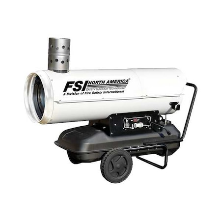 Oil Indirect Fired Air Heater, 160400 BtuH, 120VAC MPN:F-HVF2101