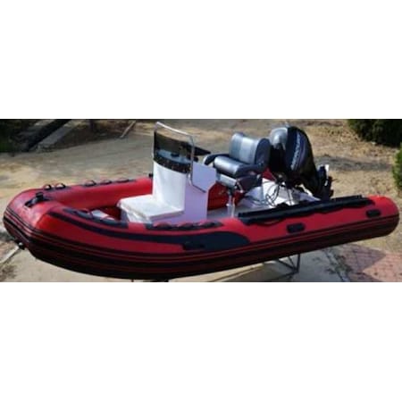 Rescue Boat, 186in. L X 86in. W, Red/White MPN:F-ALA-LX470