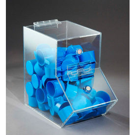 FTR Enterprises Small Clear Acrylic Dispensing Bin 5-1/2
