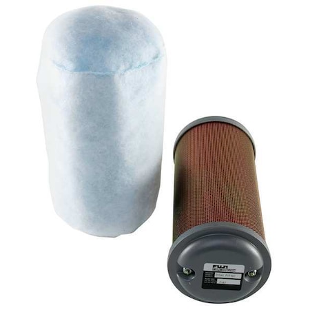 Inlet Filter with Cover, 2 (F)NPT, 14 in, 5 1/8 in MPN:F-67
