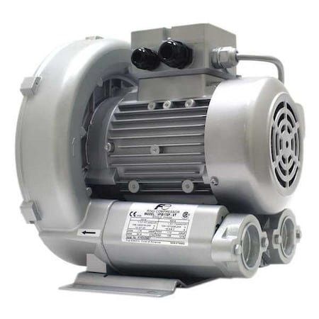 Regenerative Blower, 1 3/4 hp, 71.8 in wc MPN:VFB175P-5T