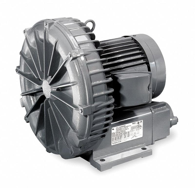 Regenerative Blower 3/32 hp 19.4 in wc MPN:VFC080P-5T