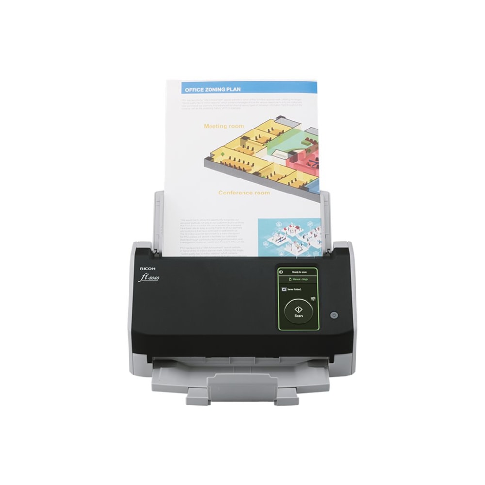 Ricoh fi 8040 - Premium Bundle - document scanner - Dual CIS - Duplex - - 600 dpi x 600 dpi - up to 40 ppm (mono)/up to 40 ppm (color) MPN:CG01000-310059