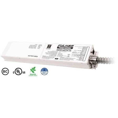 EmergLightInverter, 25W, 15-1/4in-L, 1PK MPN:FHUPS1-UNV-25L-SD