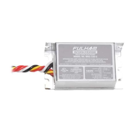 5 to 35 Watts, 1 or 2 Lamps, Electronic Ballast MPN:WH2-120-C