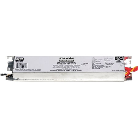 13 to 128 Watts, 1, 2, 3, or 4 Lamps, Electronic Ballast MPN:WH5-277-L