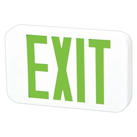 Mini LED, White, Green Letters, AC Only MPN:FHEX20WGAC