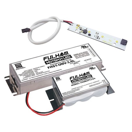 LED Emergency BBU Kit, 3W, 200 min MPN:FHSKITT03LND