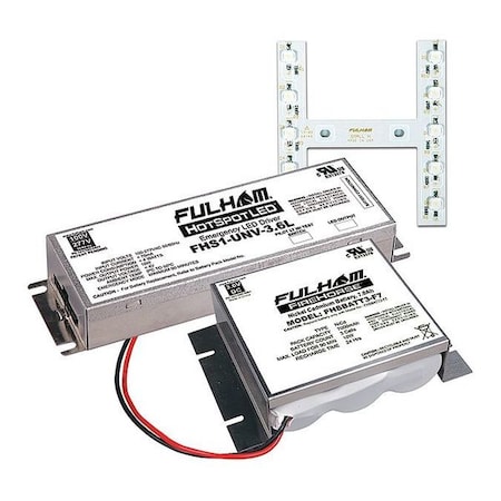 LED Emrg Driver, 4W, UL Listed, 1250 lm, 7Ah MPN:FHSKITT10SHF