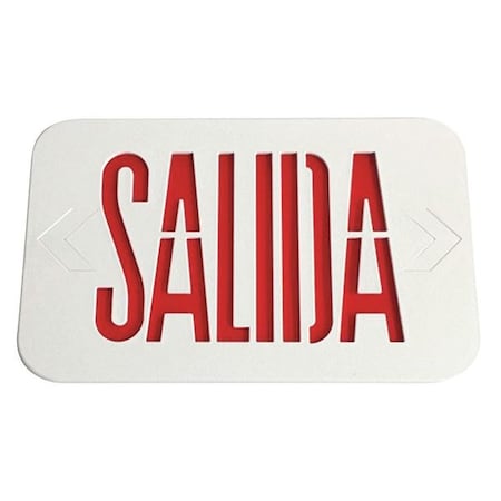 Spanish Language Face Plate, Red MPN:FHE30-20SFR