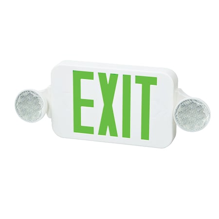 LED Emergency Combo Unit, White, Green, FHEC30WGH MPN:FHEC30WGH