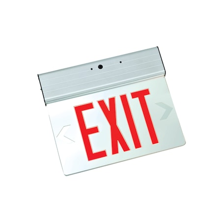 LED Emergency Exit Sign, Dual, Red, FHEX24ADREM MPN:FHEX24ADREM