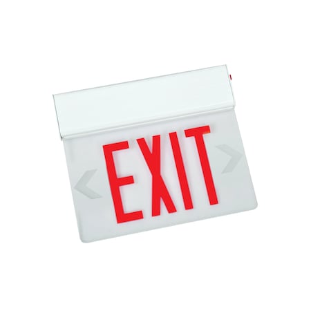 LED Emergency Exit Sign, Single, Red, FHEX24WSREM MPN:FHEX24WSREM