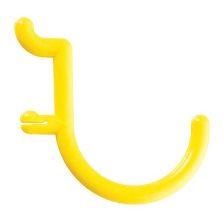 Locking Pegboard Hooks, Plastic, PK8 MPN:FH2-2
