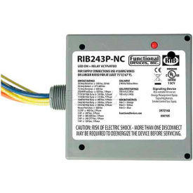 RIB® Enclosed Power Relay RIB243P-NC 20A 3PST-NC 24VAC/DC RIB243P-NC