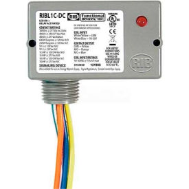 RIB® Enclosed Relays RIBL1C-DC 10A SPDT 10-30VDC Low-Inrush RIBL1C-DC