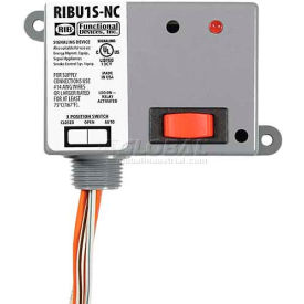 RIB® Enclosed Relay RIBU1S-NC 10A SPST-NC 10-30VAC/DC/120VAC Override RIBU1S-NC