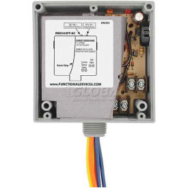 RIB® Enclosed Internal AC Sensor W/Relay RIBX243PF-NC Fixed 20A 3PST-NC 24VAC/DC RIBX243PF-NC