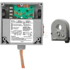 RIB® Enclosed Solid-Core AC Sensor W/Relay RIBXLSRA Adj. 10A SPST 10-30VAC/DC Override RIBXLSRA