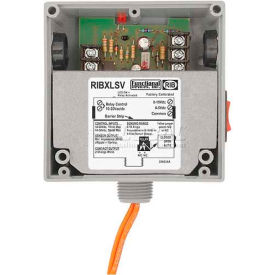 RIB® Enclosed Internal AC Sensor W/Relay RIBXLSV Analog Out 10A SPST 10-30VAC/DC Override RIBXLSV